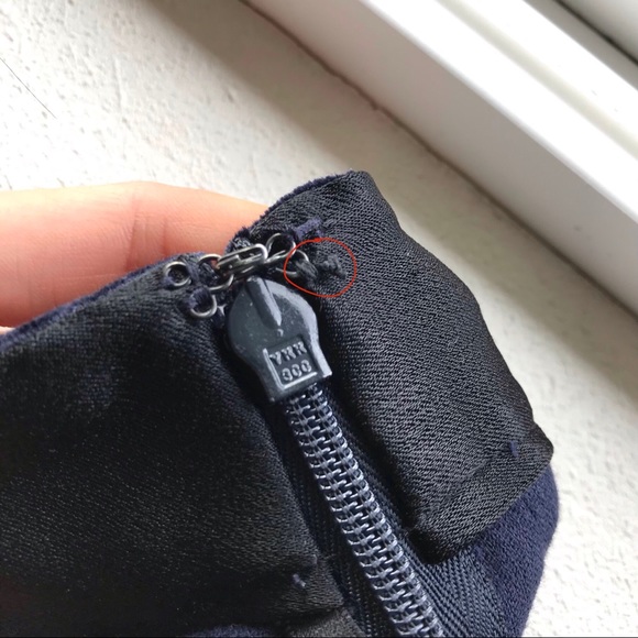 Aritzia Babaton Dark Blue Corduroy Pants* - Picture 3 of 8